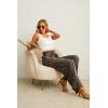 imageIWOLLENCE Womens Wide Leg Pants with Pockets High Waist Adjustable Knot Loose Casual Trousers Business Work Casual Pants36 Ld Dark Khaki