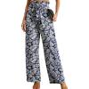 32 Dark Blue Palm Leaf