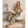 imageIWOLLENCE Womens Summer Jumpsuits Boho Wide Leg Overalls Casual Loose Rompers with Pockets 202424 Graffiti 001