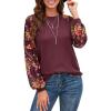 23 Leopard Wine Floral