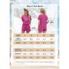 imageIWOLLENCE Womens 2 Piece Sets Summer Lounge Set Casual Short Sleeve Round Neck Tops and Elastic Waist Short Outfits TracksuitPeach Pink