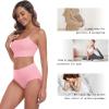 imageIWOLLENCE Womens Cotton Postpartum Underwear High Waisted Full Coverage Panties Plus Size ampamp RegularMulticolor5packa1