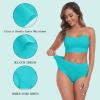 imageIWOLLENCE Womens Cotton Postpartum Underwear High Waisted Full Coverage Panties Plus Size ampamp RegularMulticolor5packa3