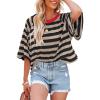 Stripe Khaki Black