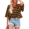Stripe Navy Brown