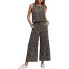B Black Khaki Stripe