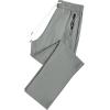 imageWomens Active Stretch Pants Quick Dry Breathable Athletic Trousers Comfy Fit Travel Hiking Pant Senior with Zipper PocketsClight Grey