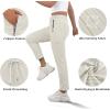 imageWomens Active Stretch Pants Quick Dry Breathable Athletic Trousers Comfy Fit Travel Hiking Pant Senior with Zipper PocketsClight Khaki