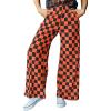 Cd-black Orange Plaid
