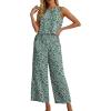 B White Floral Print