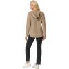 imageIWOLLENCE 2025 Fall Fashion Hoodies Sweatshirts Drawstring Casual Loose Long Sleeve Tops Shirts02light Khaki