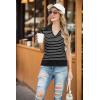 imageIWOLLENCE Womens Casual Sweater Vest Cap Sleeve Knit Pullover V Neck Sleeveless Tank Tops 2025 Spring Summer Clothes02 Black