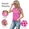 imageIWOLLENCE Womens Casual Sweater Vest Cap Sleeve Knit Pullover V Neck Sleeveless Tank Tops 2025 Spring Summer Clothes05 Pink