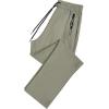 imageWomens Active Stretch Pants Quick Dry Breathable Athletic Trousers Comfy Fit Travel Hiking Pant Senior with Zipper PocketsCkhaki