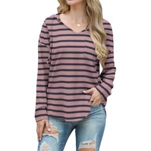 imageIWOLLENCE 2025 Fall Fashion Hoodies Sweatshirts Drawstring Casual Loose Long Sleeve Tops Shirts14dark Pink Black