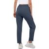 imageIWOLLENCE Womens Active Stretch Pants Quick Dry Breathable Athletic Comfy Fit Hiking Pant with Zipper PocketsCnavy Blue