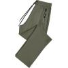 imageIWOLLENCE Womens Active Stretch Pants Quick Dry Breathable Athletic Comfy Fit Hiking Pant with Zipper PocketsColive Green