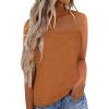 imageIWOLLENCE Womens Floral Tube Tops Casual Summer Backless Strapless Top Sleeveless Bandeau Tanks ShirtC Caramel Brown