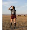 image:imageIWOLLENCE Womens Striped Micro Shorts Knit Low Rise Y2K Going Out Mini Shorts Casual Short LoungewearStblack Red