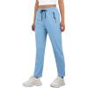 image:imageIWOLLENCE Womens Active Stretch Pants Quick Dry Breathable Athletic Comfy Fit Hiking Pant with Zipper PocketsCblue