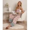 image:imageIWOLLENCE Womens Summer Jumpsuits Boho Wide Leg Overalls Casual Loose Rompers with Pockets 202646 Fppurple Primrose