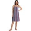 image:imageIWOLLENCE Sundresses for Women Spaghetti Strap Dress Summer Sleeveless Knee Length A Line Dress with PocketsBohemian Rhomboid