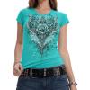 B-blue Green Rose