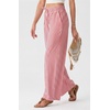 image:imageIWOLLENCE Womens Wide Leg Striped Pants High Waist Straight Lounge Gingham Work Pant Casual Loose Trousers with PocketsStred White