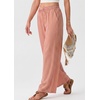 image:imageIWOLLENCE Womens Wide Leg Striped Pants High Waist Straight Lounge Gingham Work Pant Casual Loose Trousers with PocketsStyellow Pink