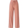 image:imageIWOLLENCE Womens Wide Leg Striped Pants High Waist Straight Lounge Gingham Work Pant Casual Loose Trousers with PocketsStyellow Pink