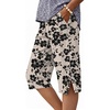 Fp-khaki Black Flower