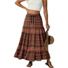 64 Red Boho Stripe