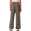 image:imageIWOLLENCE Womens Casual Loose Checkered Wide Leg Pants High Waist Straight Lounge Y2K Gingham TrousersLdapricot Brown Leopard