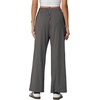 image:imageIWOLLENCE Womens Casual Loose Checkered Wide Leg Pants High Waist Straight Lounge Y2K Gingham TrousersTwblack White Striped