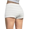 image:imageIWOLLENCE Womens Striped Micro Shorts Knit Low Rise Y2K Going Out Mini Shorts Casual Short LoungewearCbeige