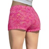 image:imageIWOLLENCE Womens Striped Micro Shorts Knit Low Rise Y2K Going Out Mini Shorts Casual Short LoungewearCfcolorful Rose Red