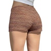 image:imageIWOLLENCE Womens Striped Micro Shorts Knit Low Rise Y2K Going Out Mini Shorts Casual Short LoungewearCfpastel Khaki