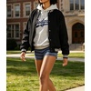 image:imageIWOLLENCE Womens Striped Micro Shorts Knit Low Rise Y2K Going Out Mini Shorts Casual Short LoungewearStdark Grey Blue