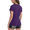 image:imageIWOLLENCE Womens Y2K Gothic Shirts V Neck Cap Short Sleeve Vintage Grahipc Tees 2000s Alternative Slim Fit Grunge Punk TopsBpurple Rose