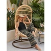 image:imageIWOLLENCE Womens Summer 2 Piece Outfits Set Round neck Sleeveless Tank Crop Top Wide Leg pants Set Pockets JumpsuitsB Black Geo Line